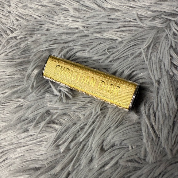 -Dior 2024 Limited Edition Gold & White Dior Addict Lip Case - Picture 5 of 7